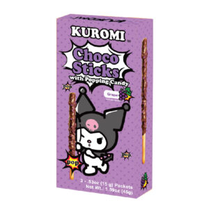 Kuromi Choco Sticks Grape Flavo