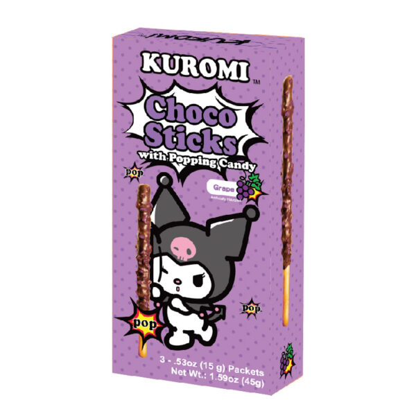 Kuromi Choco Sticks Grape Flavo