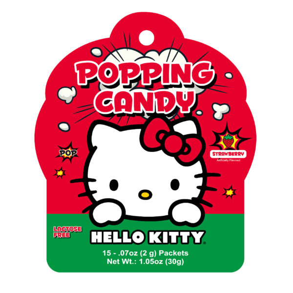 Hello Kitty Popping Candy Strawberry Flavor