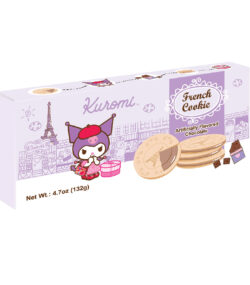 Kuromi French Cookies Chocolate Flavor