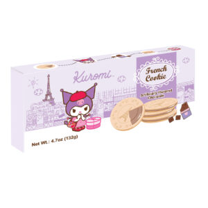 Kuromi French Cookies Chocolate Flavor