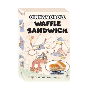 Cinnamoroll Waffle Sandwich Vanilla Flavor
