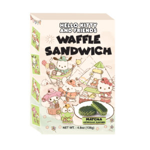 Hello Kitty and Friends Waffle Sandwich Matcha Flavor