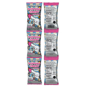 Cinnamoroll Popping Candy & Lollipop Peach Flavor