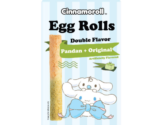 Cinnamoroll Double Flavor Egg Rolls Pandan & Original Flavor