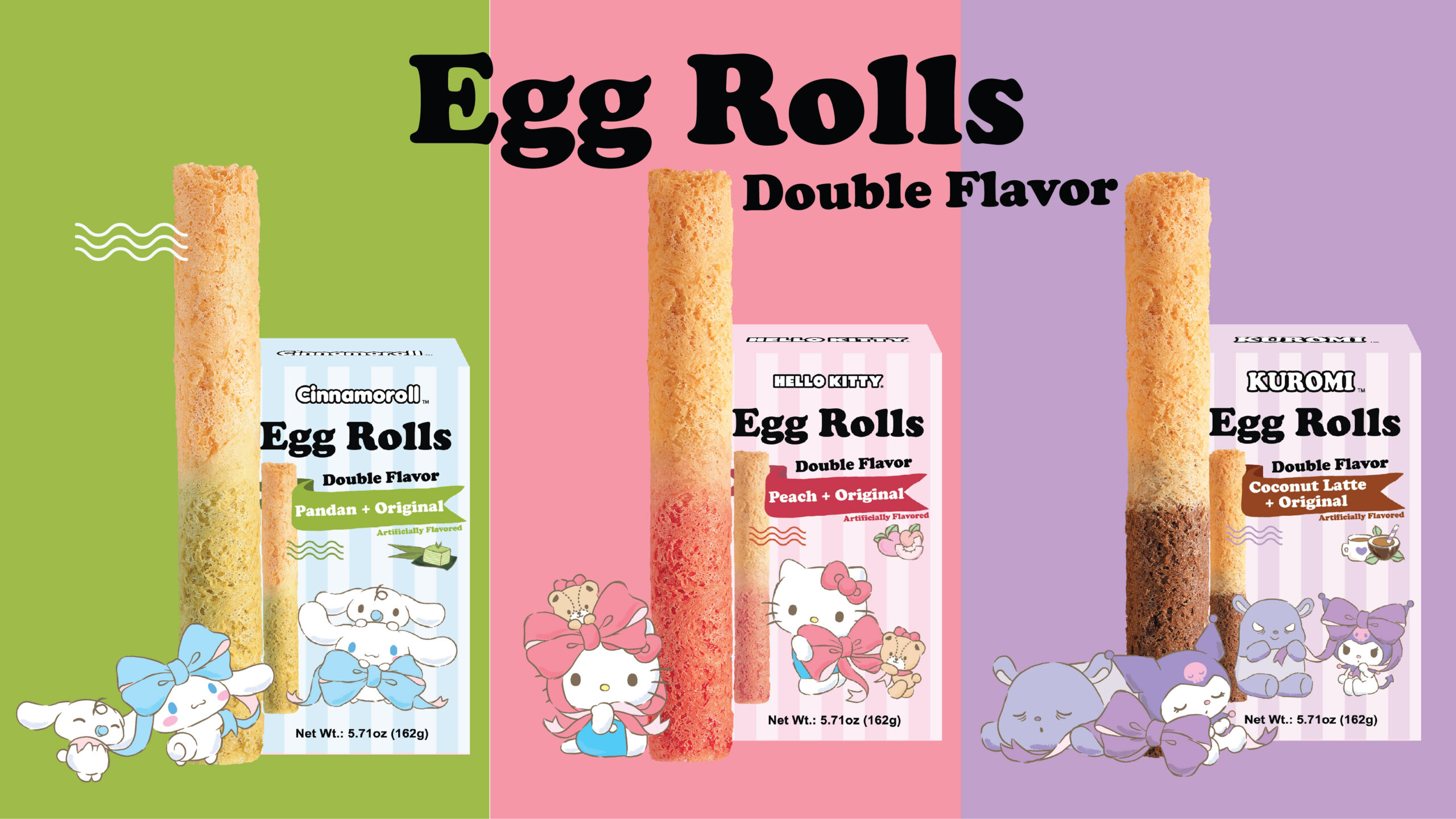 Hello Kitty and Friends egg roll