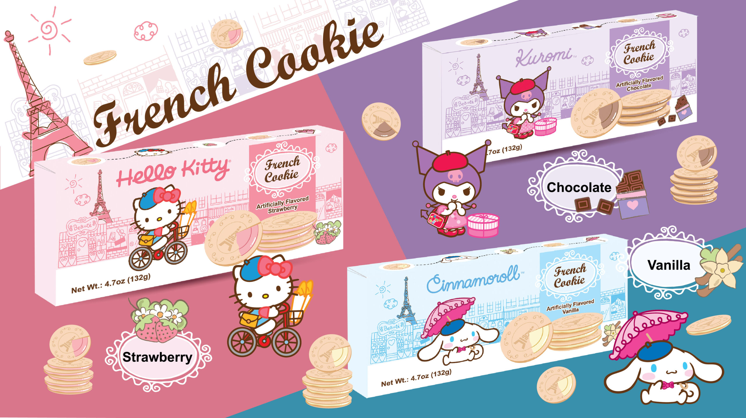 Hello Kitty French Cookies