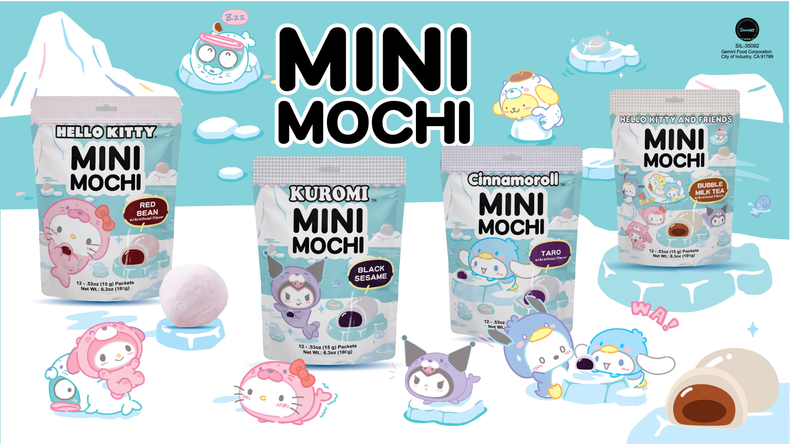 Sanrio Hello Kitty and Friends Mini Mochi