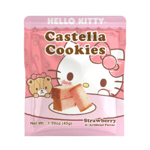 Hello Kitty Strawberry Castella Cookies