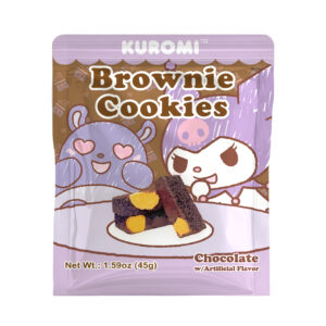 Kuromi Chocolate Brownies Cookie